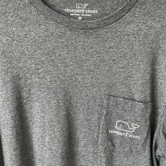 Vineyard Vines‎ Men's Gray long sleeve - Picture 4 of 5